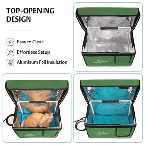 2023 Classic Box Insulated Cat House - Medium