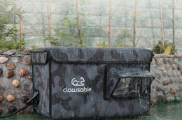 medium cat house black camo waterproof portable