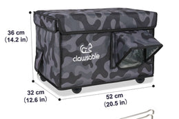 insulated size cat house medium black camo