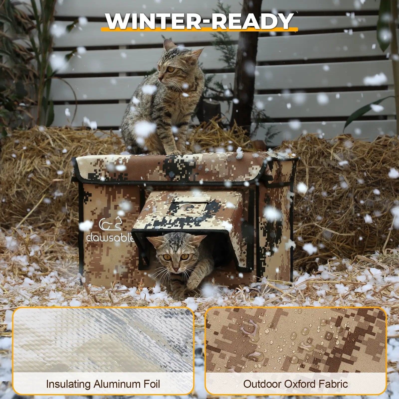 2025 Classic Box Heated Cat House – Small