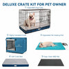 outdoor heated dog cage details