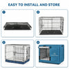 outdoor heated dog cage easy to install