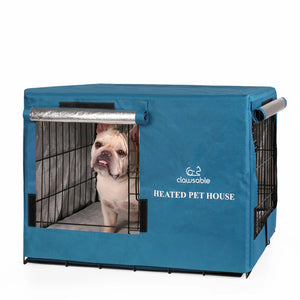 outdoor heated dog cage medium