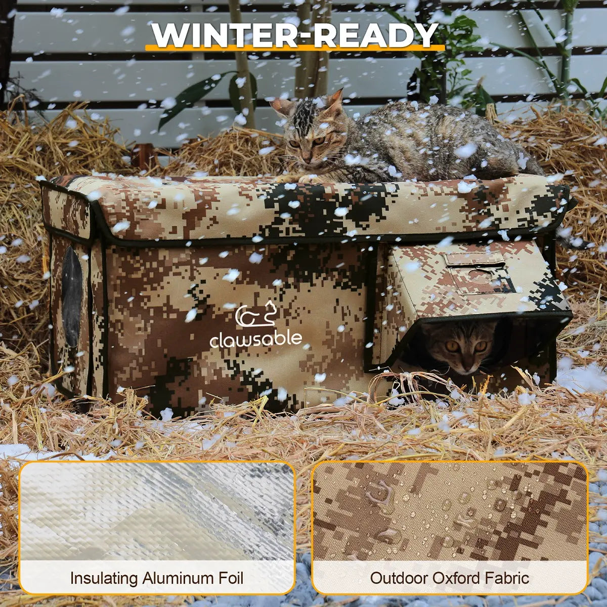 2025 Classic Box Heated Cat House – Large