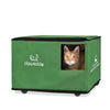 outdoor portable heated cat house medium