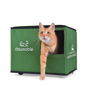 outdoor top openabl heated cat house small 111