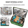 Outdoor cat house smart internal layout