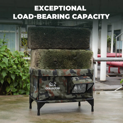 2024 Tall Portable Heated Cat House - Medium
