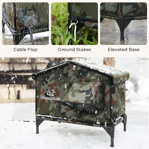 2024 Flagship Roof Heated Cat House
