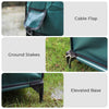 premium outdoor warm animal shelter green xl all round waterproof