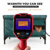 premium outdoor warm animal shelter green xl heated temperature