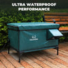 premium outdoor warm animal shelter green xl waterproof