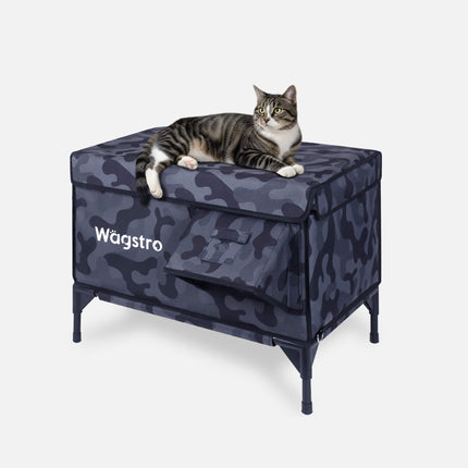 Tall Classic Box Insulated Cat House V3 – Large